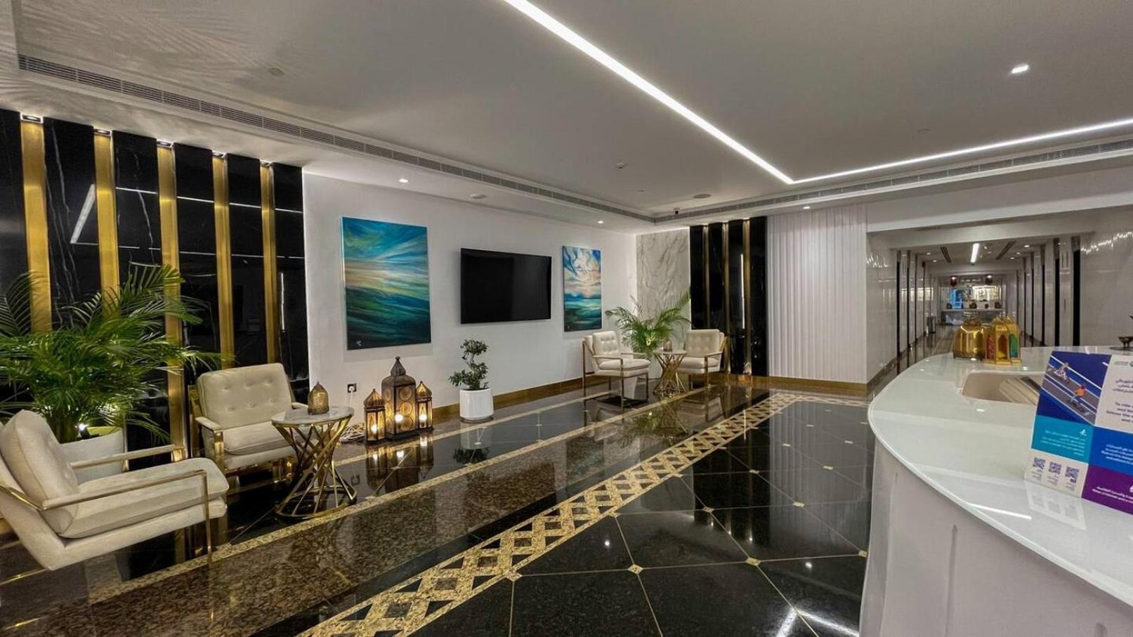 Sea & Palm View Elegant 1 Bedroom Apartment 두바이 외부 사진