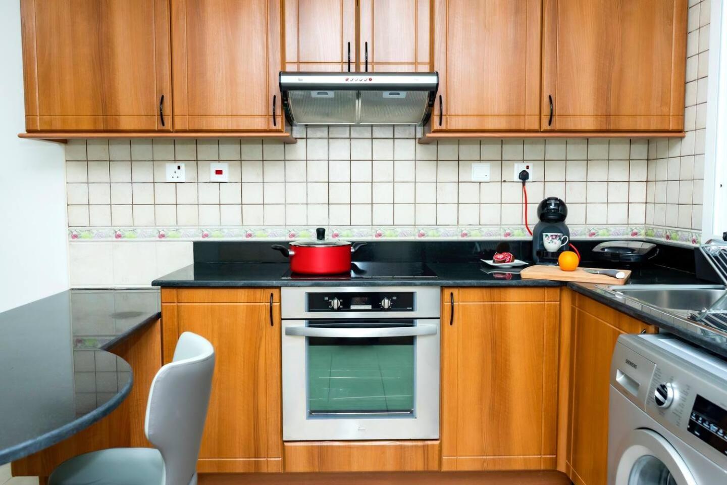 Sea & Palm View Elegant 1 Bedroom Apartment 두바이 외부 사진