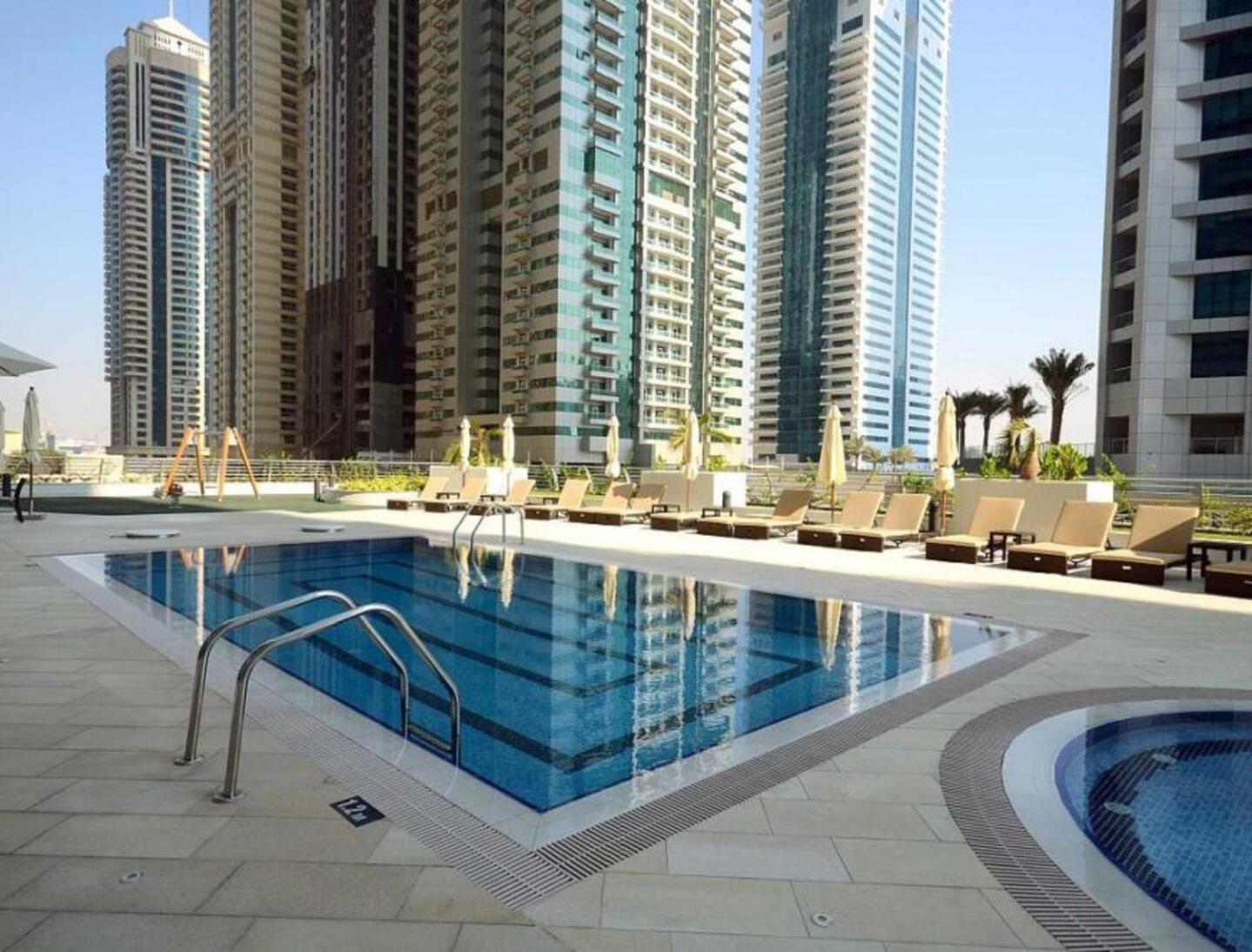 Sea & Palm View Elegant 1 Bedroom Apartment 두바이 외부 사진