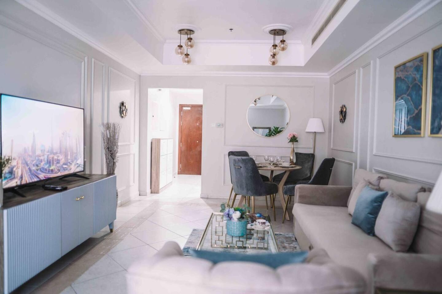 Sea & Palm View Elegant 1 Bedroom Apartment 두바이 외부 사진