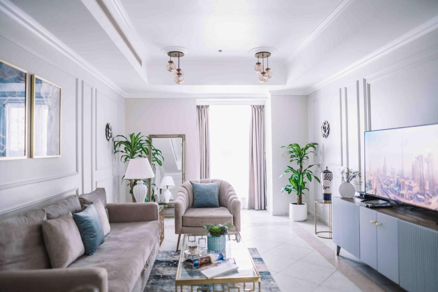 Sea & Palm View Elegant 1 Bedroom Apartment 두바이 외부 사진