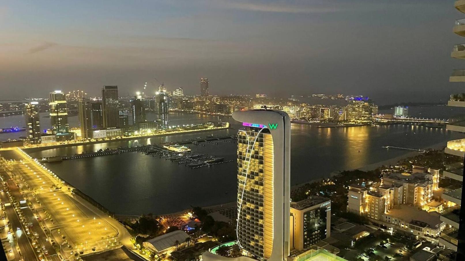 Sea & Palm View Elegant 1 Bedroom Apartment 두바이 외부 사진
